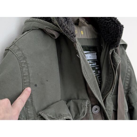Gap 69 G.I. Military Cold Weather Parka | Olive Drab | Size Small - Picture 12 of 13